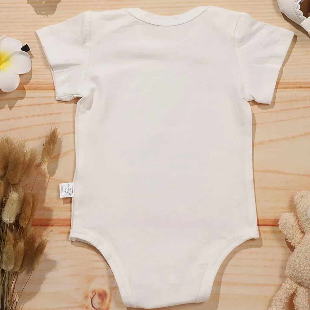 The Best Parents Get Promoted to Grandparents Baby Girl Boy Clothes  Summer Newborn Bodysuit