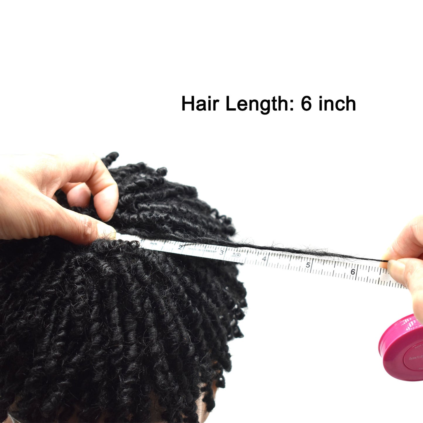 Brazilian Men Twist Remy Human Hair Crochet Braids Full PU Afro Toupee Replacement System Kinky Curly