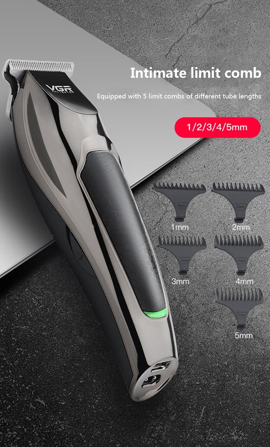 Professional Waterproof Hair Trimmer Beard Body Face Nose Hair Electric/ USB Hair Clipper