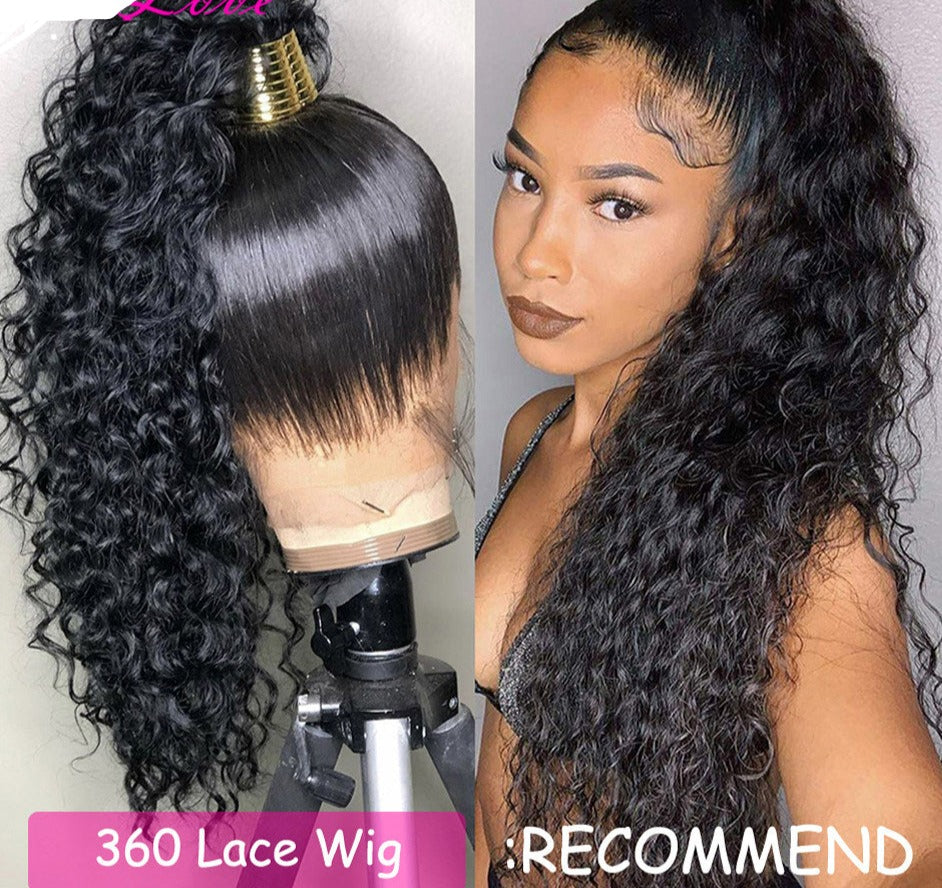 Human Hair  Free Part Lace Front Wigs 13x6/13x4 Pre-plucked 360 lace Frontal Wig Brazilian 5x5 HD Lace Closure Wig