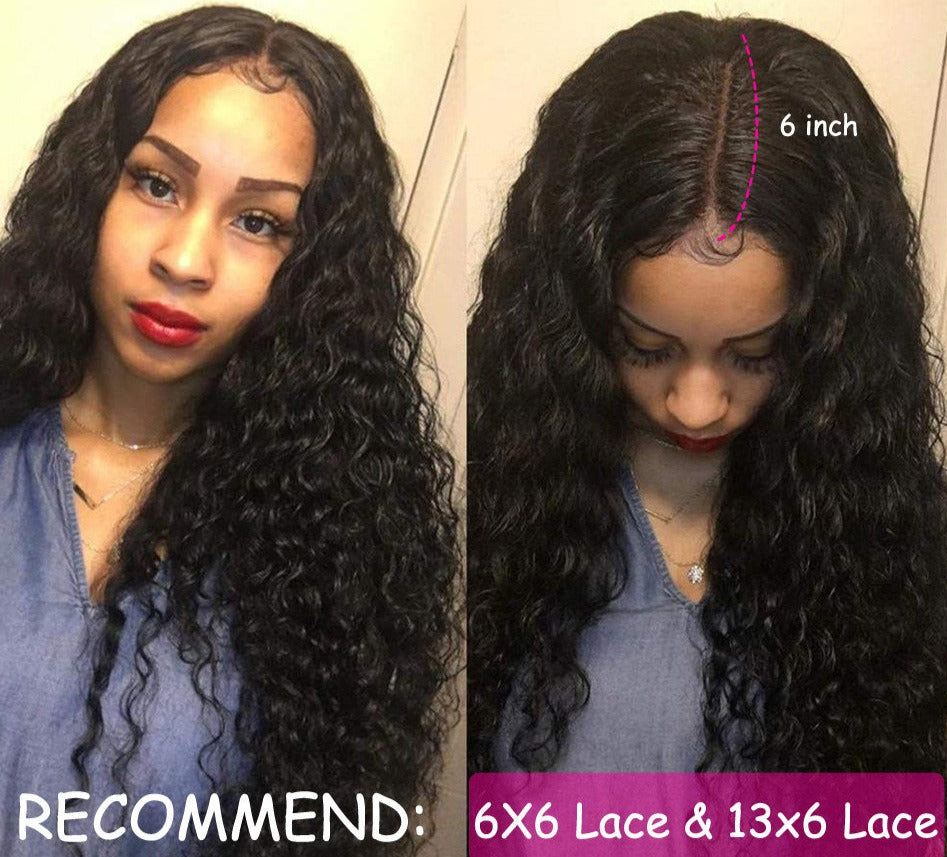 Human Hair  Free Part Lace Front Wigs 13x6/13x4 Pre-plucked 360 lace Frontal Wig Brazilian 5x5 HD Lace Closure Wig