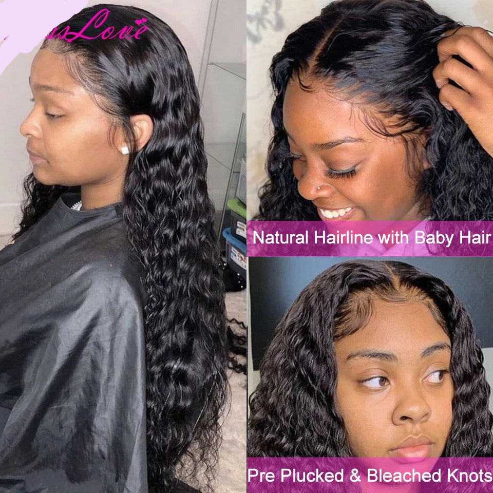 Human Hair  Free Part Lace Front Wigs 13x6/13x4 Pre-plucked 360 lace Frontal Wig Brazilian 5x5 HD Lace Closure Wig