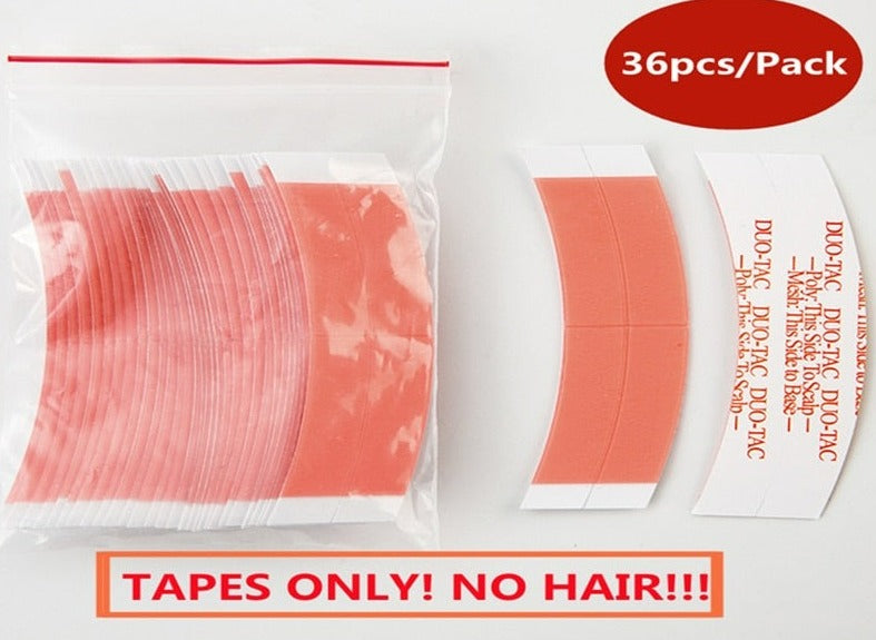 Frontal Hairpiece Extension Hairline Loss Straight Natural Brazilian Black Human Hair Tape in Toupee Replacement System