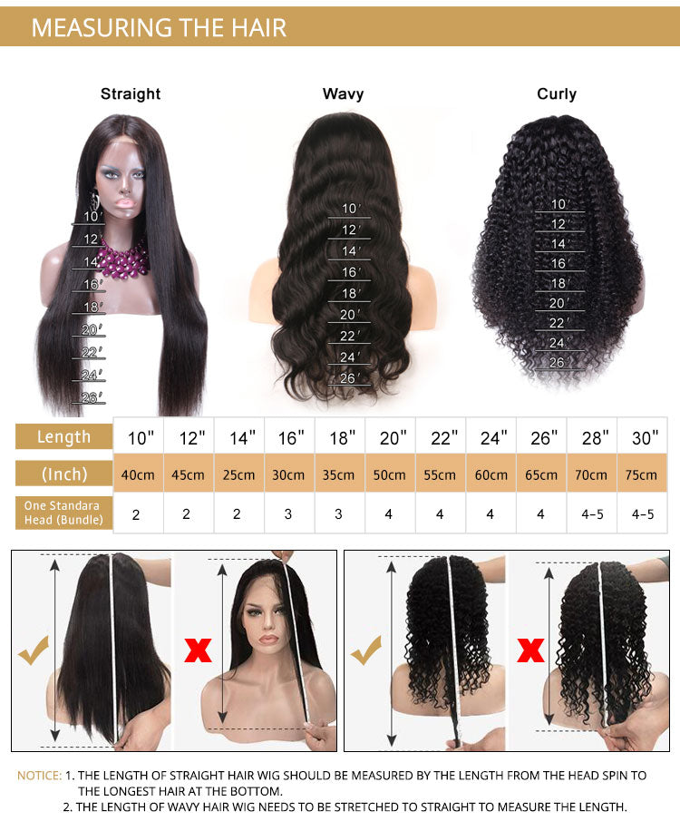 GLUELESS Pre Plucked Full Lace Human Hair Full Lace Wig 13x6 Lace Straight Wigs Remy