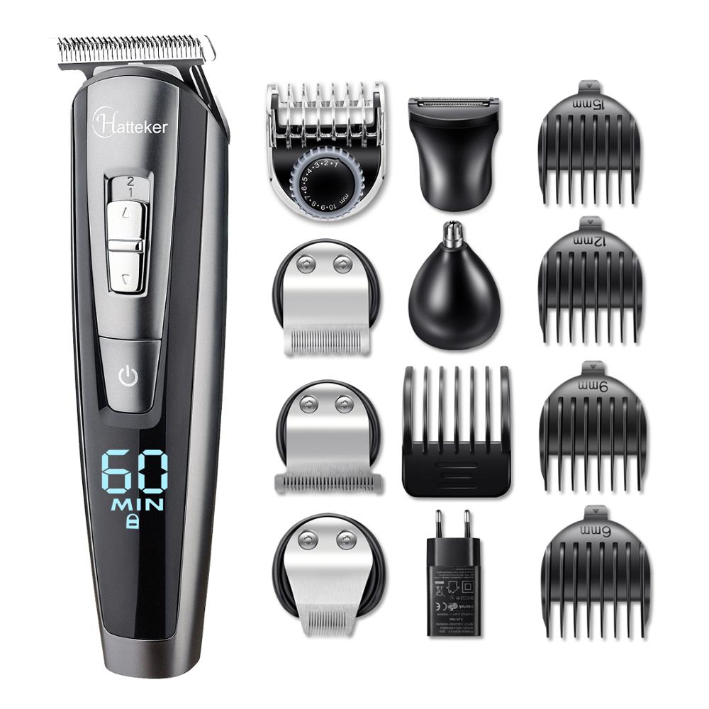 Men's Cordless Precision Shaver Kit Nose Beard Mustache Hair Trimmer Waterproof