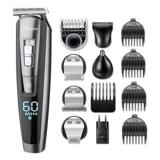 Men's Cordless Precision Shaver Kit Nose Beard Mustache Hair Trimmer Waterproof